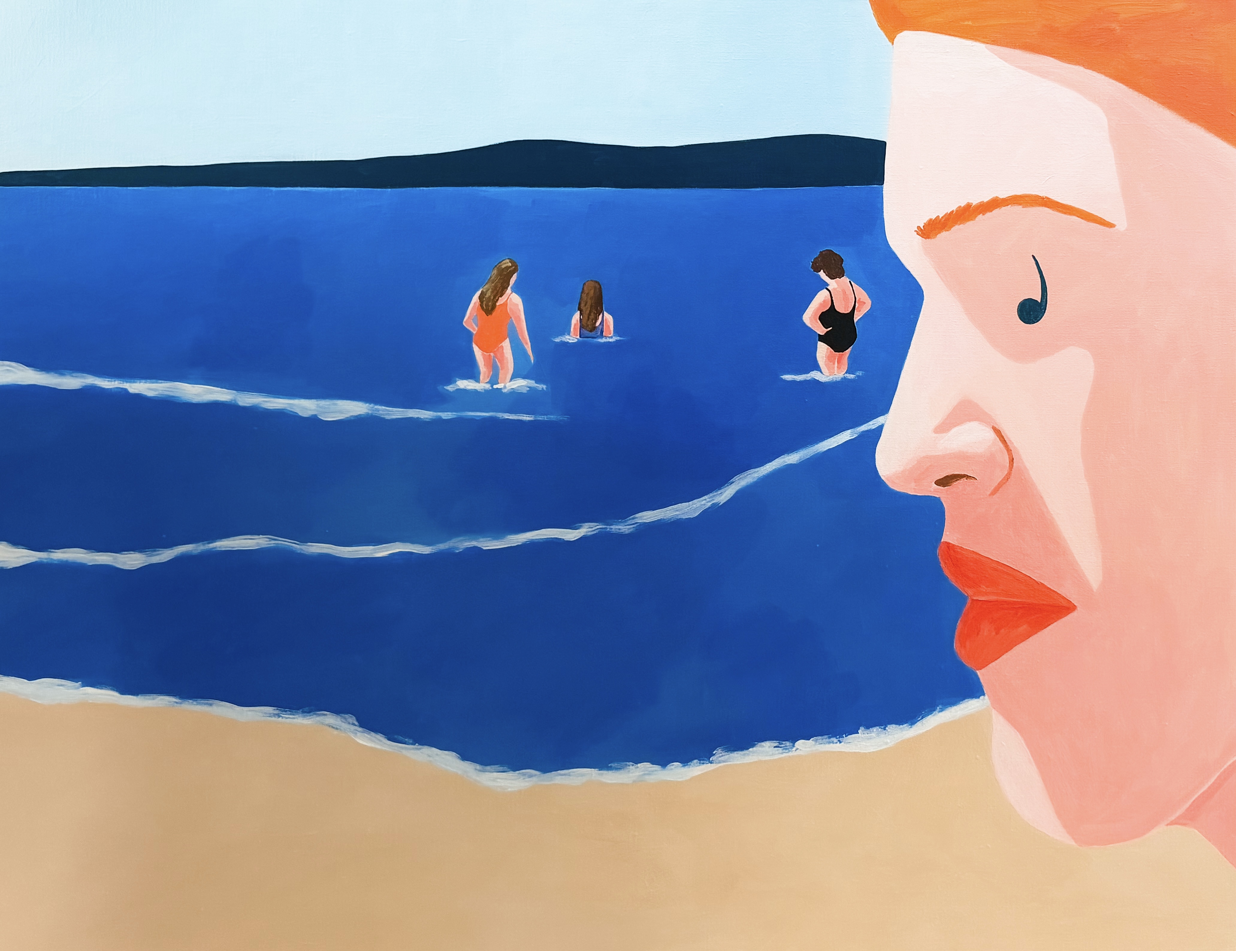 Women playing at the beach - 썸머